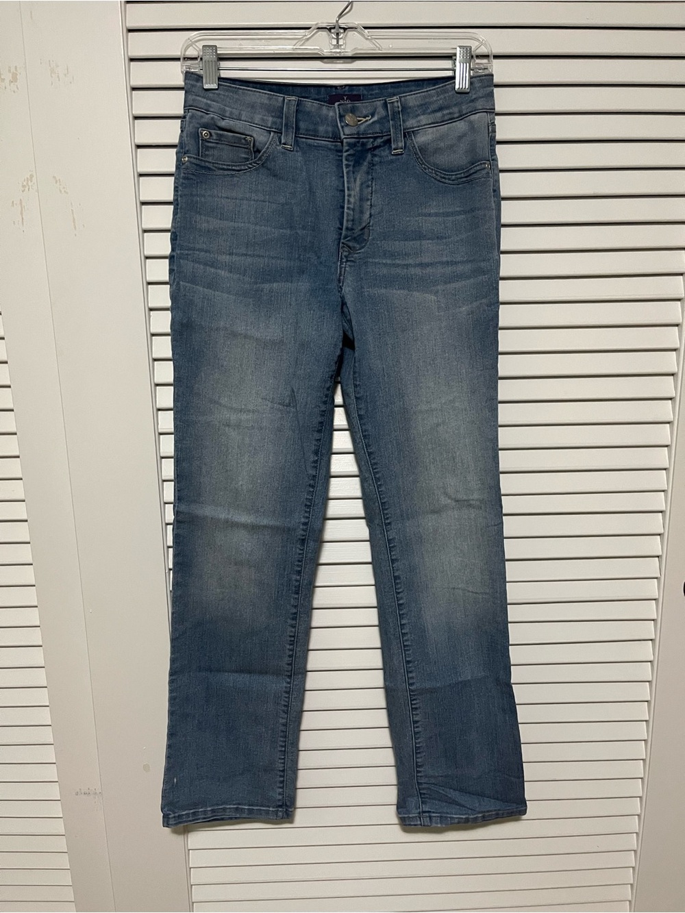 NYDJ Blue Denim Jeans - Straight Fit
